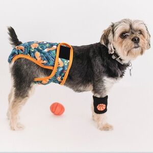 NEW Washable Reusable 3 Pack Dog Diapers 4 Female Dogs in Heat on Period Medium